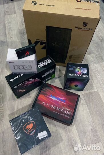 Новый Game пк /12 Ядер /RX 580 /16 DDR4 /M2 512 Gb