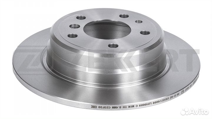 Диск торм. задн. BMW 5 (E34) 87