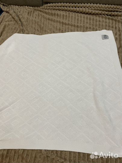 Детское одеяло вязаное