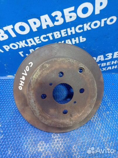 Задний тормозной диск Lifan Solano седан LF481Q3