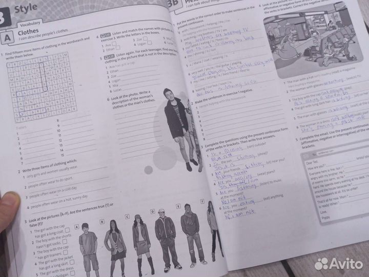 Рабочая тетрадь и учебник elementary