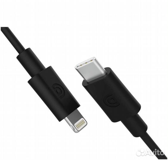 Кабель Griffin USB-C/Lightning Cable 1.2m Black