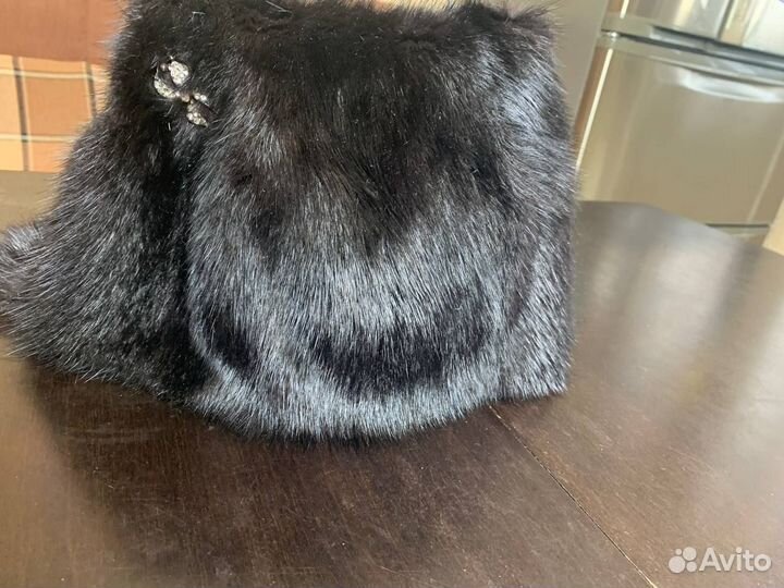 Шапка норковая новая женская