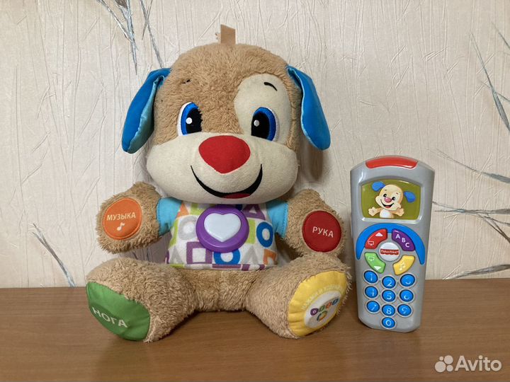 Музыкальные игрушки щенок и пульт Fisher Price