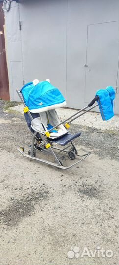 Санки коляска nika kids