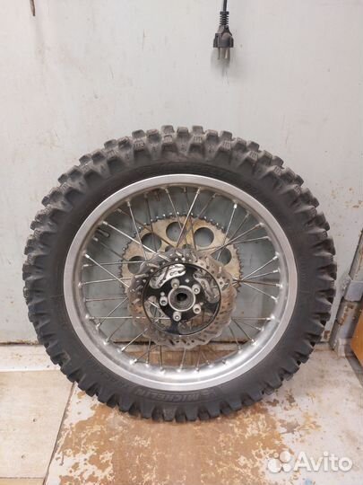 Заднее колесо для кроссового мотоцикла