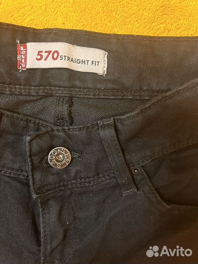 Джинсы levis 570 straight fit 27