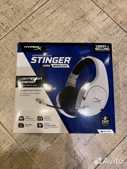 Наушники с микрофоном HyperX Cloud Stinger Core бе
