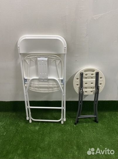 Табурет складной, усиленный с ручкой