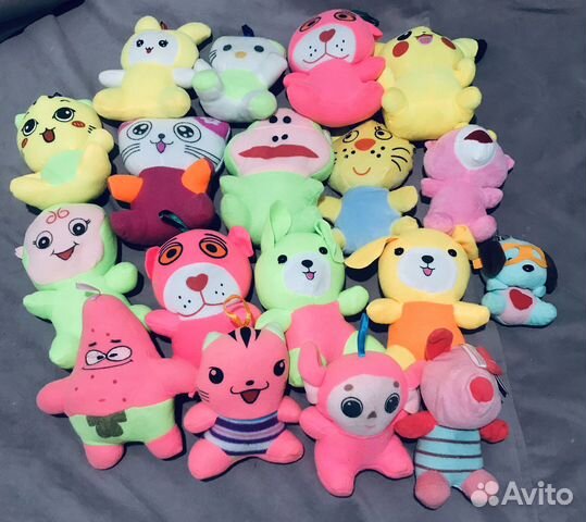 Мягкие игрушки пакетом