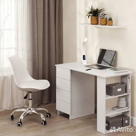 Письменный стол с тумбой