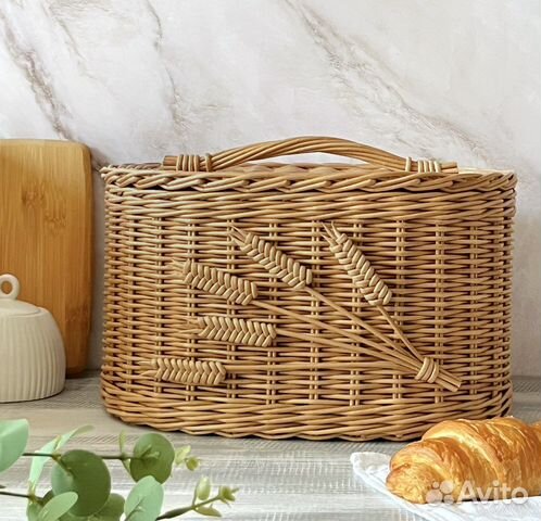 Хлебница плетеная. Корзина для хлеба