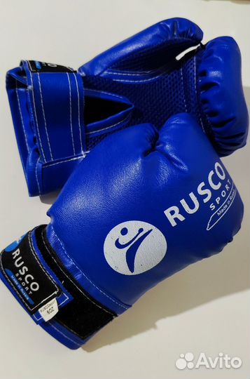 Боксерские перчатки детские 6 oz+ груша