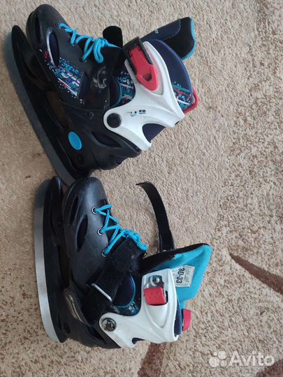 Коньки детские раздвижные