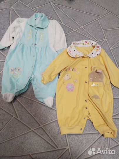 Вещи пакетом для девочки 62 68