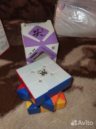 2 Кубик рубика 3х3 и 7x7 скоростные + схемы сборки