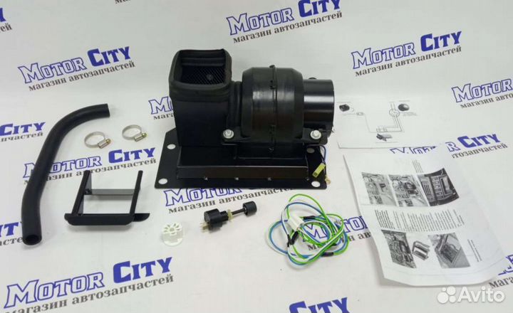 Печка отопителя салона модернизированная Нива 4x4