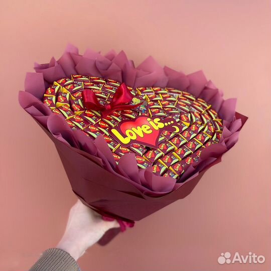 Букет из жвачек