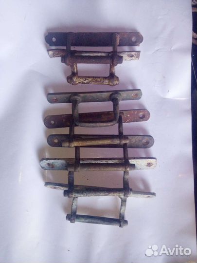 Ручки старинные латунные