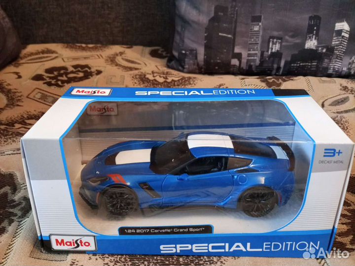 Corvette Grand Sport 2017 Maisto 1:24