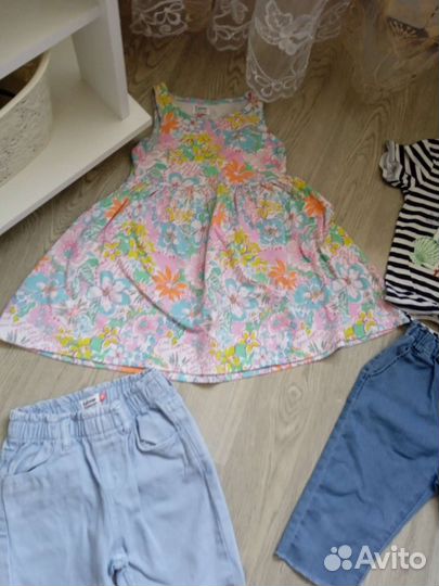 Вещи пакетом на девочку