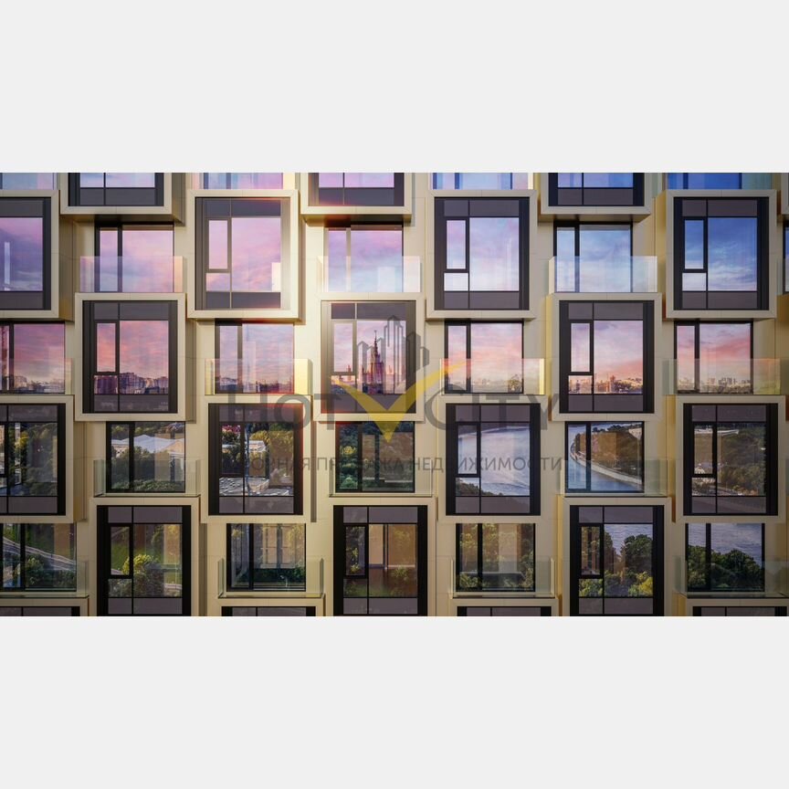 2-к. квартира, 54,4 м², 11/41 эт.