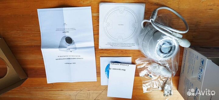 IP Камера видеонаблюдения купольная антивандальная