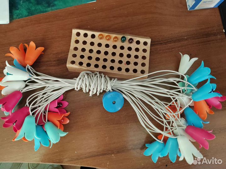 Гирлянда длинная колокольчики