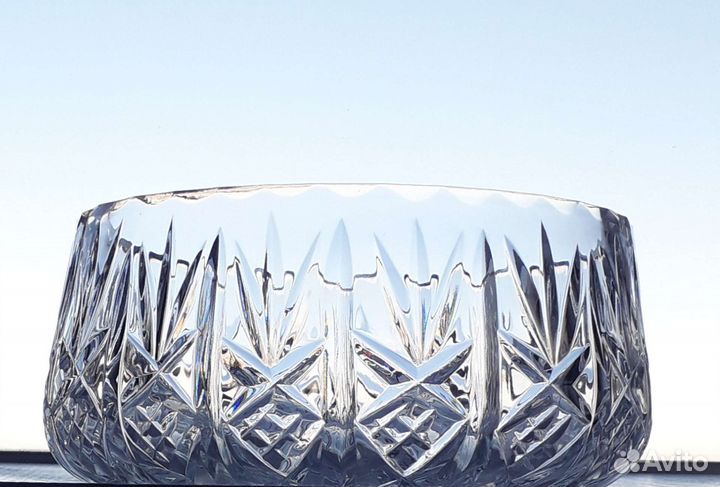 Салатник Большой. Хрусталь. Чехословакия