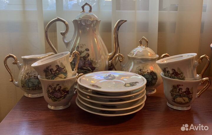 Кофейный сервиз Пастушка