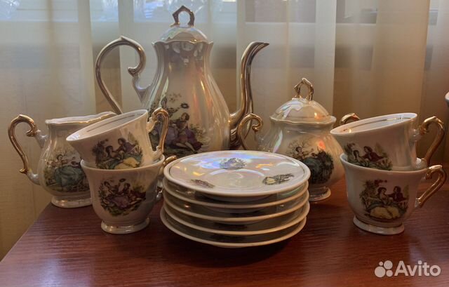 Кофейный сервиз Пастушка