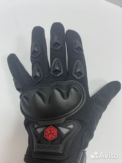 Перчатки scoyco мото/вело, мотозащита