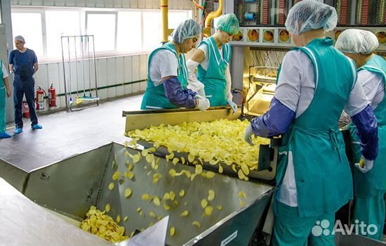 Упаковщик снеков/сухариков. Вахта 20 смен питание