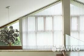 Жалюзи вертикальные наклонные