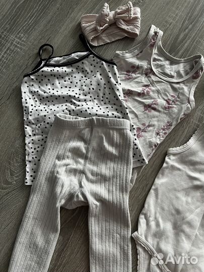 Вещи пакетом 74 80 86 девочка