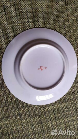 Чайник, тарелка Дулево, блюдце лфз