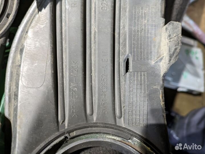 Накладка птф Ford Focus 2 рестайлинг