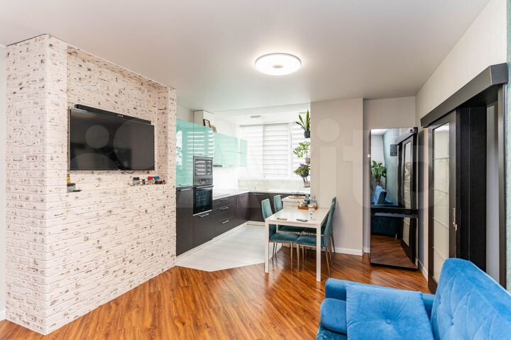 2-к. квартира, 60,9 м², 16/17 эт.