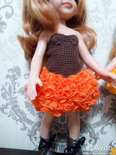 Пряжа adelia ruff готовые оборки