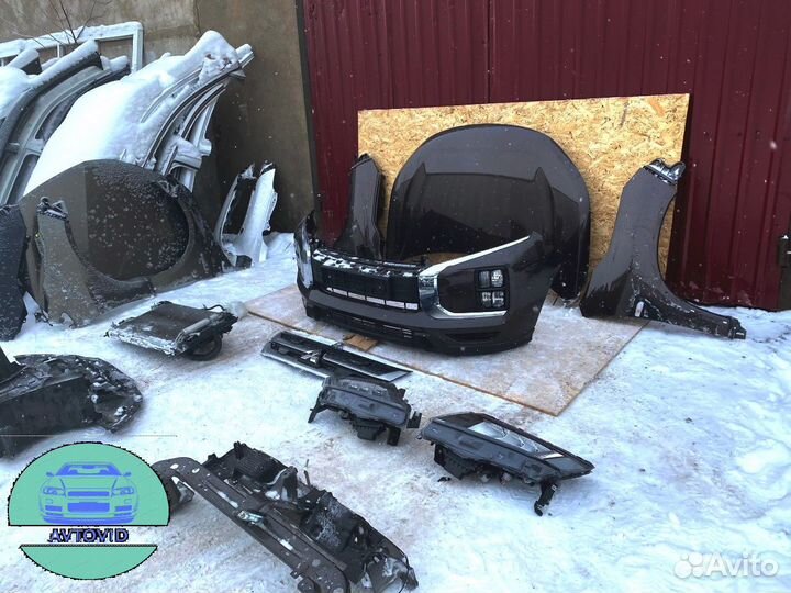 Mitsubishi ASX рест Ноускат бампер крылья капот