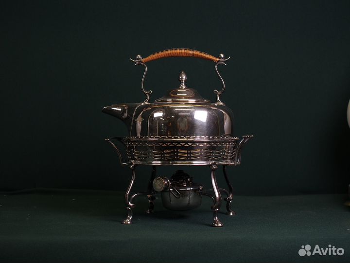 Антикварный чайник-бульотка. Англия