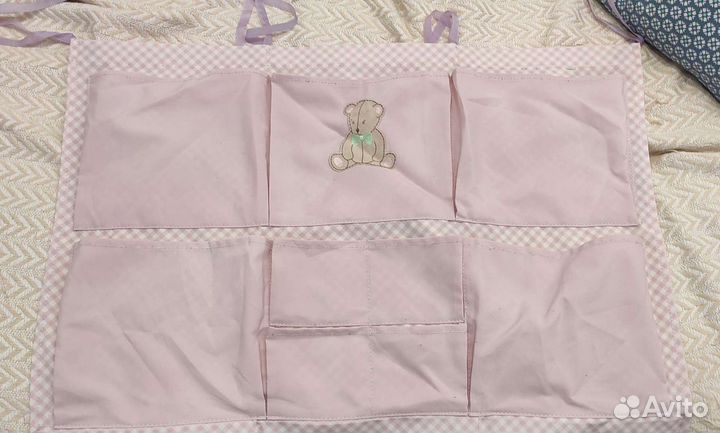 Кармашки на детскую кроватку