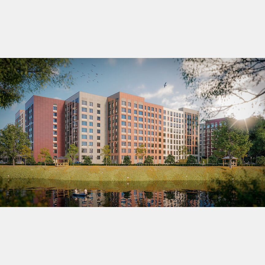 2-к. квартира, 53,2 м², 9/9 эт.