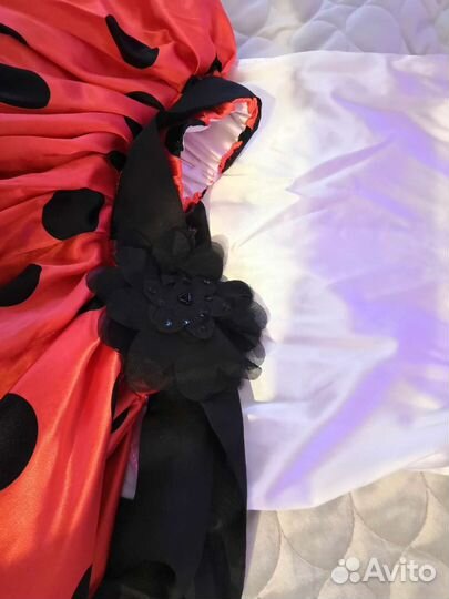 Новогодний костюм для девочки размер 128 134