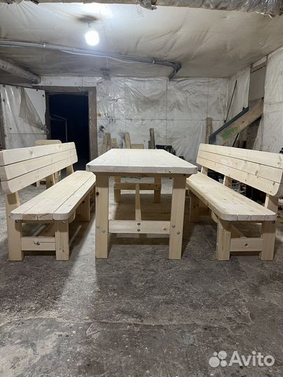 Столы лавки для дачи