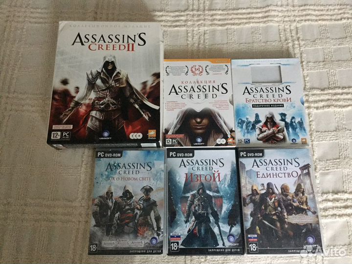 Assassins creed Разные издания,луты,вещи и другие