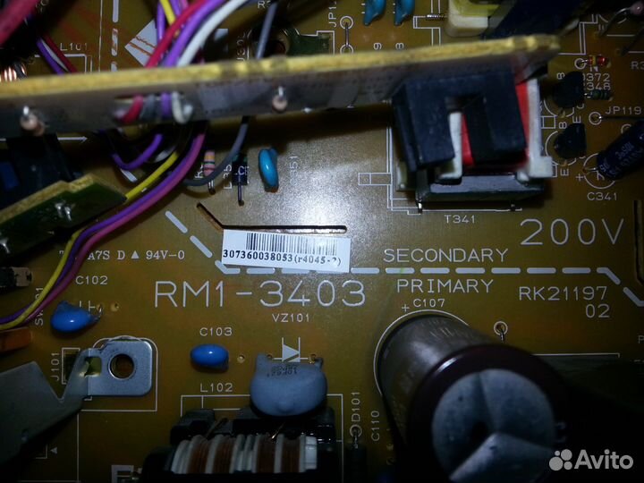 Плата DC-контроллера HP LJ 3050/3052/3055(RM1-3403