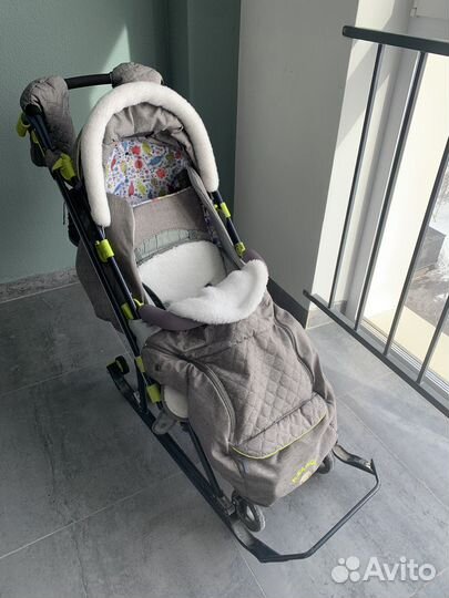 Коляска санки Ника