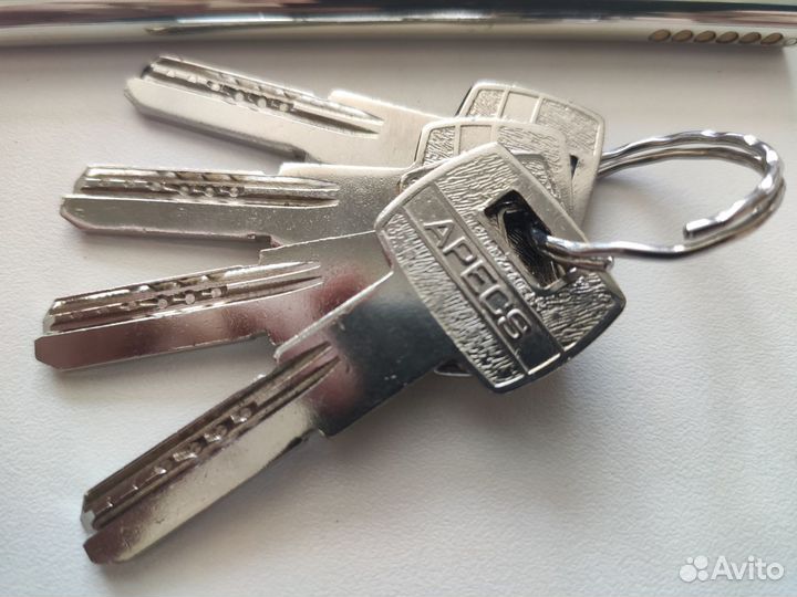 Цилиндровый механизм Apecs SM-120(55/65C) -C-NI