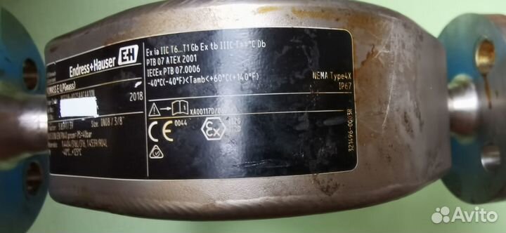 Расходомер кориолисовый Endress+Hauser